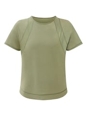 Sweaty Betty Green Breathe Easy Mesh T-Shirt - Image 5 of 6
