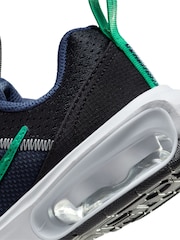 Nike Navy/Green Junior Air Max INTRLK Lite Trainers - Image 10 of 10