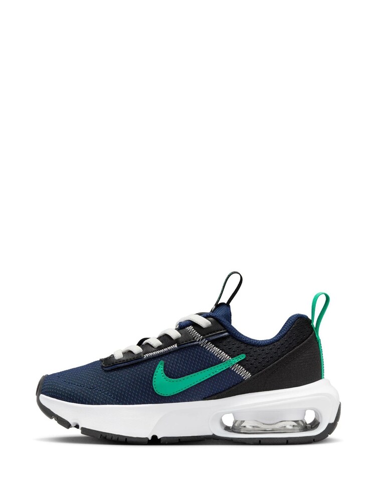 Marine/Vert - Nike Baskets Junior Air Max INTRLK Lite - Image 4 of 10