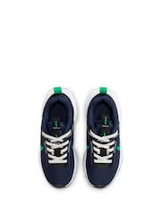 Nike Navy/Green Junior Air Max INTRLK Lite Trainers - Image 7 of 10