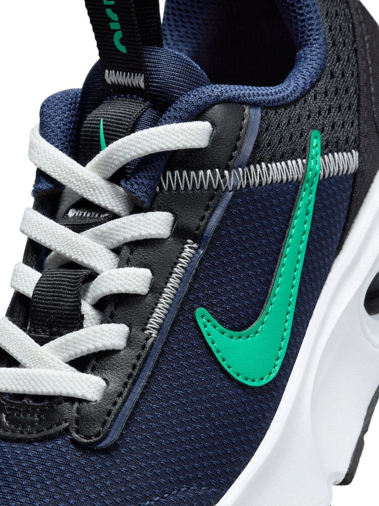 Marine/Vert - Nike Baskets Junior Air Max INTRLK Lite - Image 9 of 10