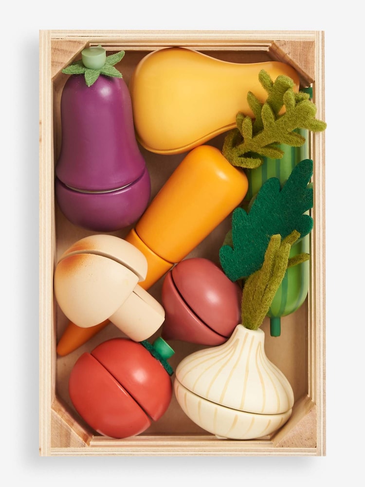 JoJo Maman Bébé Vegetable Play Food Set - Image 2 of 6