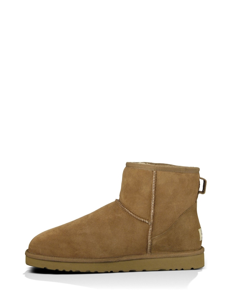 UGG Chestnut Brown Classic Mini Boots - Image 2 of 5 UGG Chestnut Brown Classic Mini Boots - Image 2 of 5