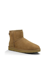 UGG Chestnut Brown Classic Mini Boots - Image 3 of 5