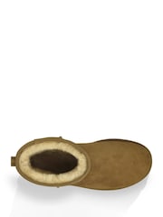 UGG Chestnut Brown Classic Mini Boots - Image 5 of 5