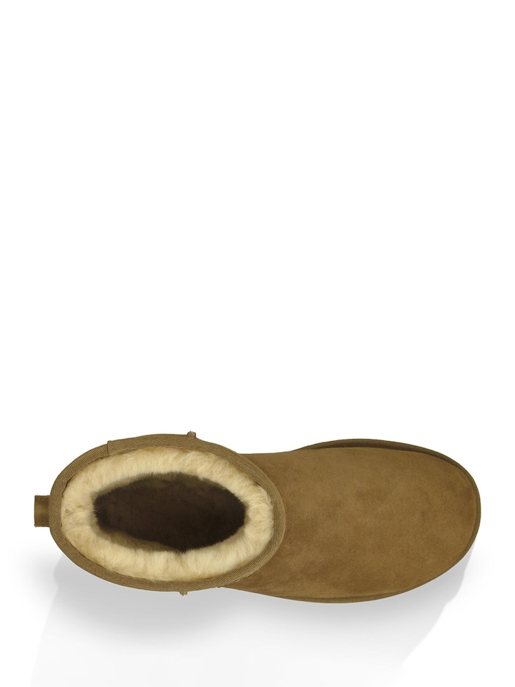 UGG Chestnut Brown Classic Mini Boots - Image 5 of 5