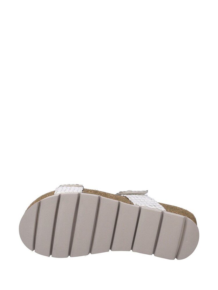 Josef Seibel Lucie White Sandals - Image 5 of 5