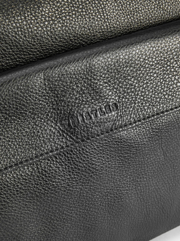 Whistles Black Verity Backpack - Image 5 of 5