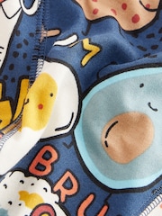Blue/Green Food Snuggle Pyjamas 3 Pack (9mths-8yrs) - Image 11 of 13
