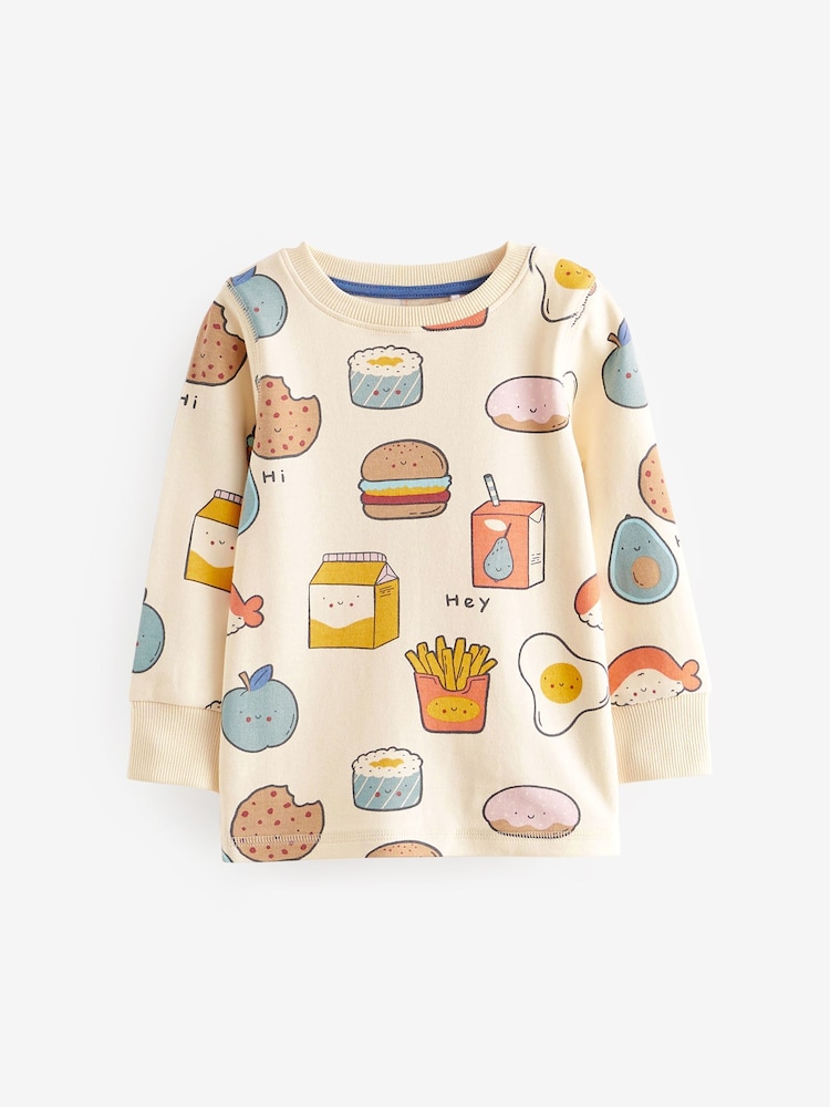 Blue/Green Food Snuggle Pyjamas 3 Pack (9mths-8yrs) - Image 8 of 13