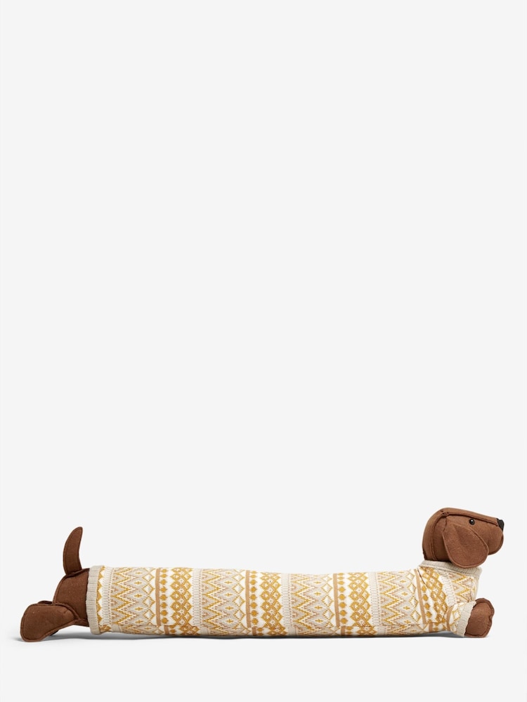 Brown Don the Dachshund Draught Excluder - Image 2 of 4