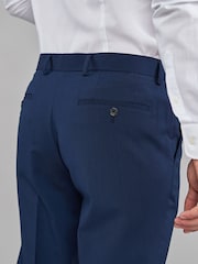 Ljust Blå - Vanlig passform - Stretch smarta byxor - Bild 3 av 4