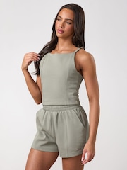 Gym King Green Portals Strappy Vest - Image 3 of 4