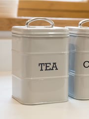 Grey Tea Canister - Image 1 of 3