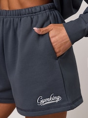 Gym King Blue Renew Flatlock Shorts - Image 4 of 4