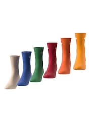 Pink - adidas Originals Trefoil-Socken im 6er-Pack - Bild 5 von 9