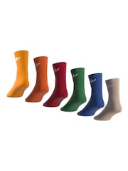 Pink - adidas Originals Trefoil-Socken im 6er-Pack - Bild 8 von 9