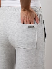 Gym King Grey Waffle Mid Rise Trousers - Image 4 of 4