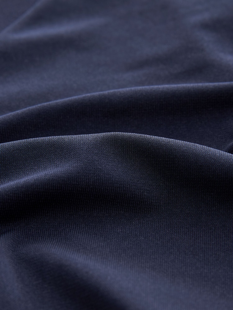 Marineblau/blau - Langärmeliges Premium-Top mit kontrastierendem V-Ausschnitt - Bild 10 von 10 Marineblau/blau - Langärmeliges Premium-Top mit kontrastierendem V-Ausschnitt - Bild 10 von 10