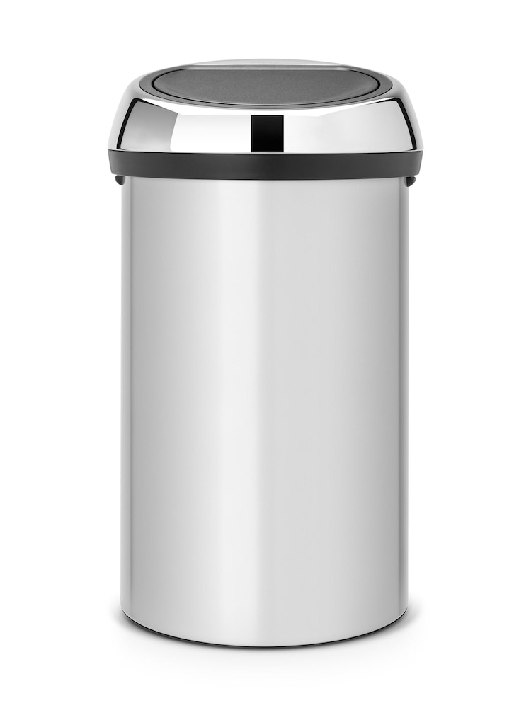 Brabantia Metallic Grey 60L Touch Bin - Image 2 of 6