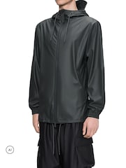 Rains Grey Waterproof Storm Windbreaker - Image 3 of 3
