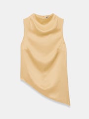 Mint Velvet Satin Asymmetric Top - 圖片 5/6