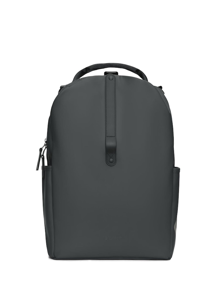 Rains Grey Clip Front Waterproof Backpack - Image 1 of 2