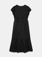 Mint Velvet Black Cotton Midi Dress - Image 8 of 8