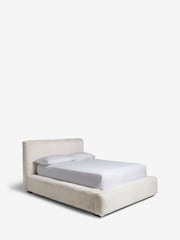 Oslo Faux Fur Oyster Houghton Upholstered Bed Frame - Image 5 of 6