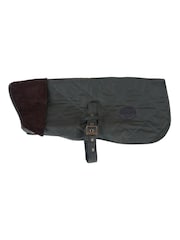 Barbour® Olive Green Diamond Quilted Dog Coat - Image 1 of 5
