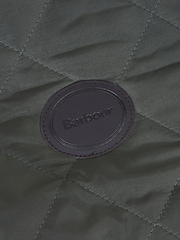 Barbour® Olive Green Diamond Quilted Dog Coat - Image 5 of 5