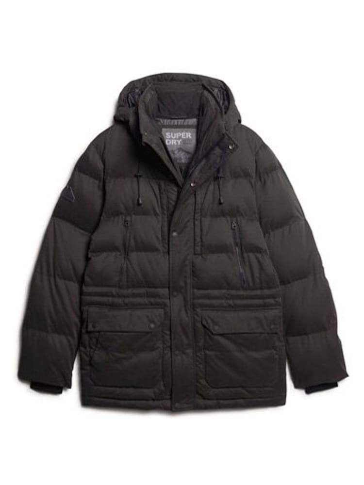 Negru - Jachetă parka cu glugă Superdry - Image 4 of 6