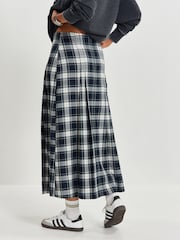 Blue Check Maxi Skirt - Image 3 of 6