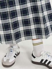 Blue Check Maxi Skirt - Image 4 of 6