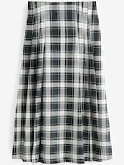 Blue Check Maxi Skirt - Image 5 of 6
