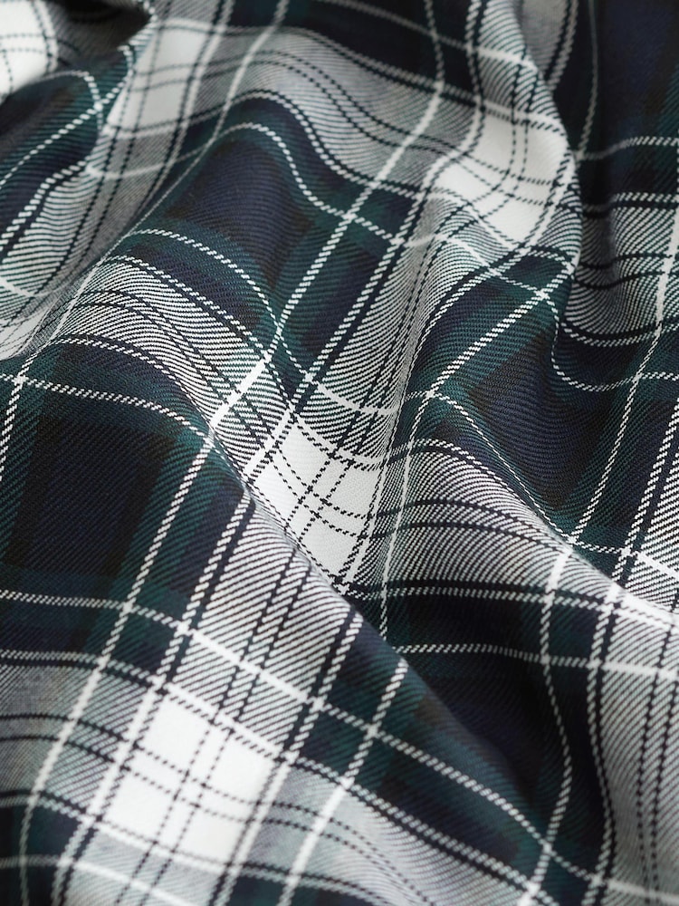 Blue Check Maxi Skirt - Image 6 of 6
