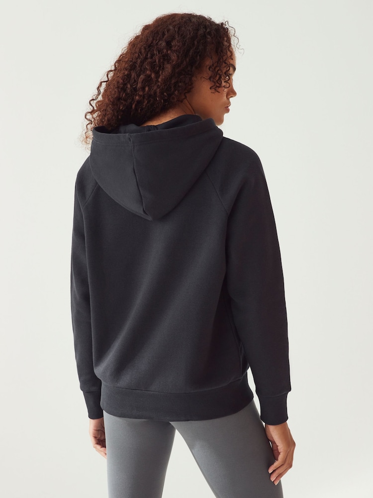 Under Armour Black Rival Fleece Hoodie - Image 3 of 6