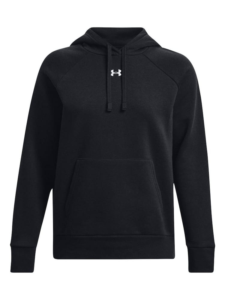 Under Armour Black Rival Fleece Hoodie - Image 5 of 6