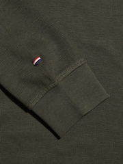 Жасыл - U.S. Polo Assn French Rib 1/4 Funnel Sweat Top - 8суретінің 8 суреті