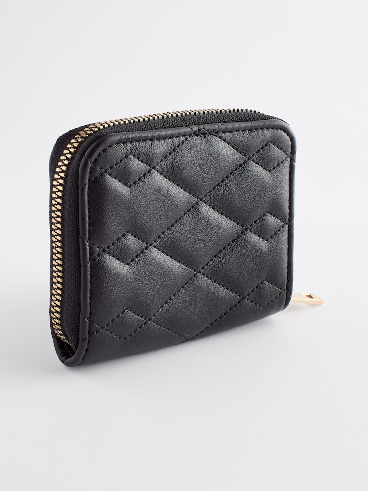 Black Quilted Purse - Image 2 of 6