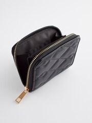 Black Quilted Purse - Image 4 of 6
