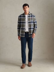 U.S. Polo Assn Green Soft Tartan Check Shirt - Image 3 of 8