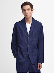 Barbour® Navy Orchard Blazer Jacket - Image 1 of 7