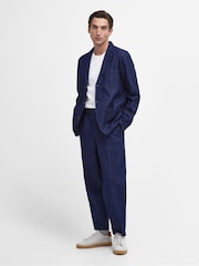 Barbour® Navy Orchard Blazer Jacket - Image 4 of 7