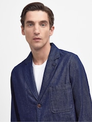 Barbour® Navy Orchard Blazer Jacket - Image 5 of 7
