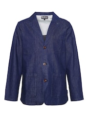 Barbour® Navy Orchard Blazer Jacket - Image 7 of 7