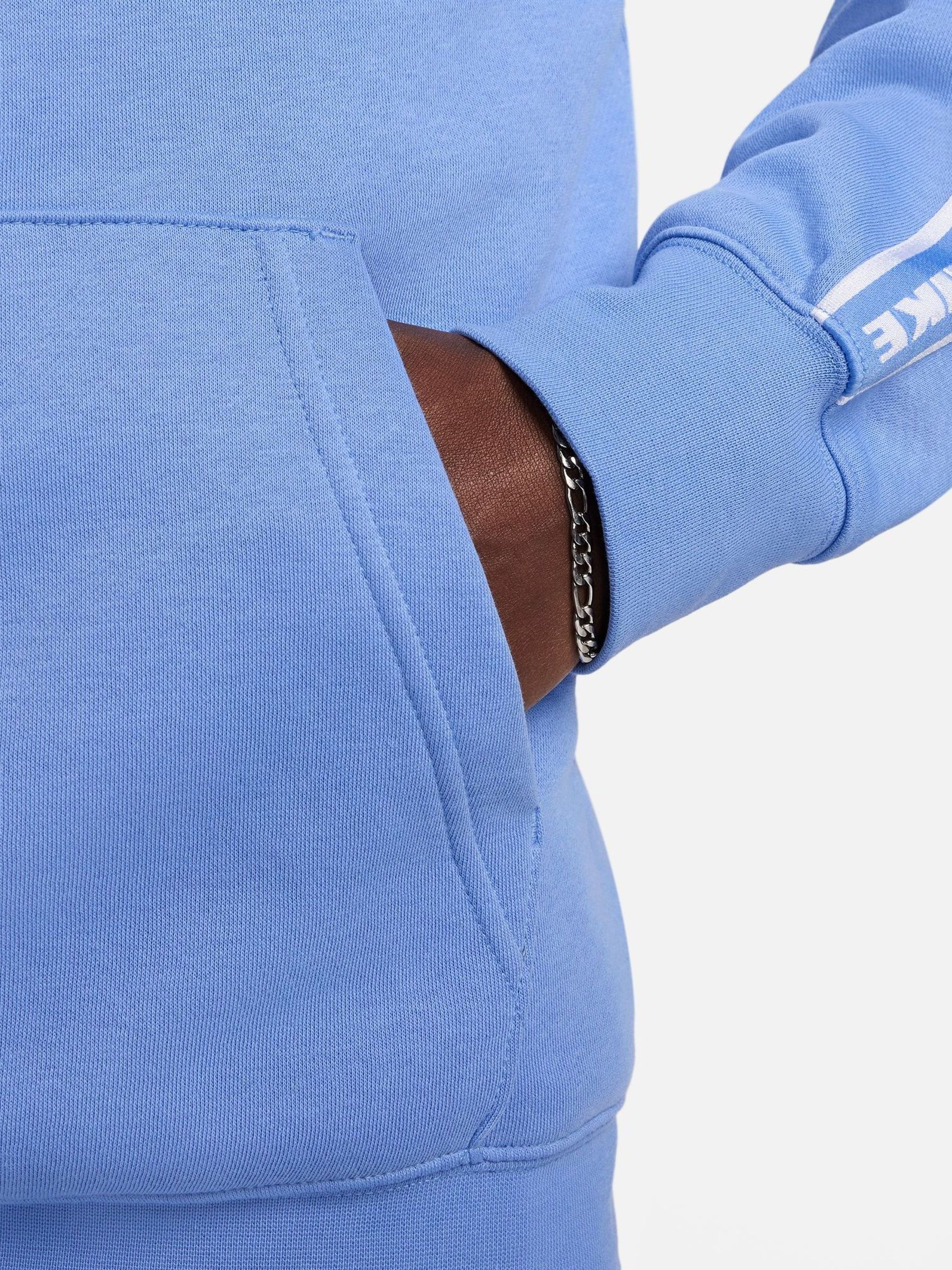Buy Nike Light Blue Club Fleece Hooded Tracksuit from Next Austria