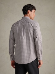 U.S. Polo Assn. Brown Gingham Shirt - Image 4 of 8