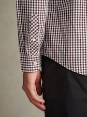 U.S. Polo Assn. Brown Gingham Shirt - Image 5 of 8