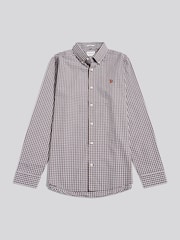 U.S. Polo Assn. Brown Gingham Shirt - Image 6 of 8